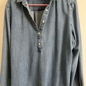 Denim Long Sleeve Shirt